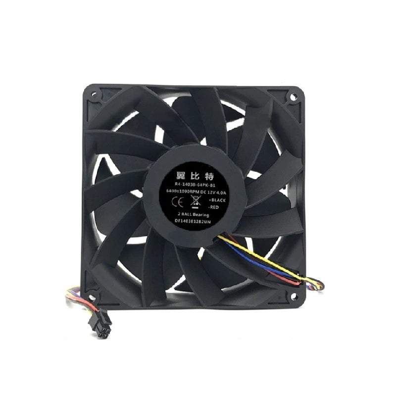 Efficient Cooling Solution for Ebit E9 E10 Miners - R4-14038-64PK-B1 Cooling Fan
